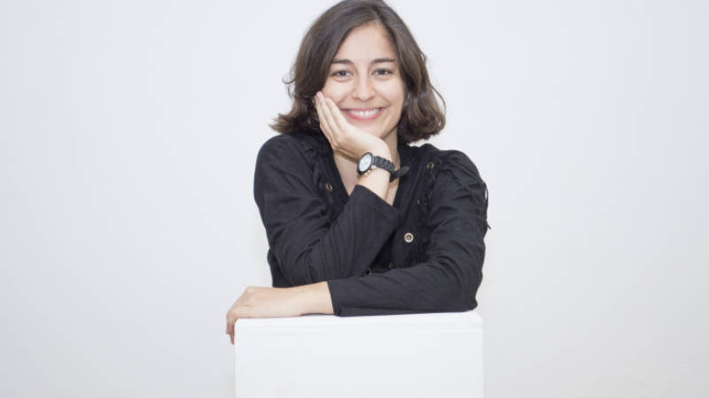 Geraldine Bernard presenta su libro "Estanque Inquieto"