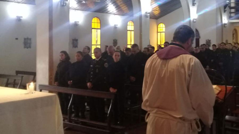 Delegación Policía Federal recordó a caídos en cumplimiento del deber