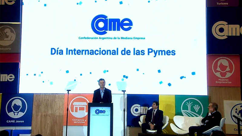Macri busca acuerdo de libre comercio con Estados Unidos