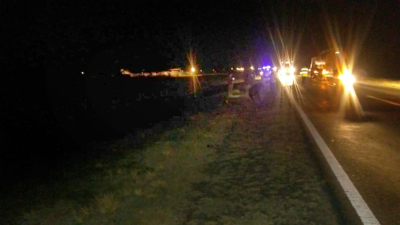 Trágico accidente en ruta 11