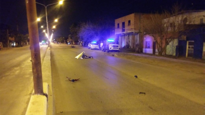 Otra vida perdida a bordo de una motocicleta