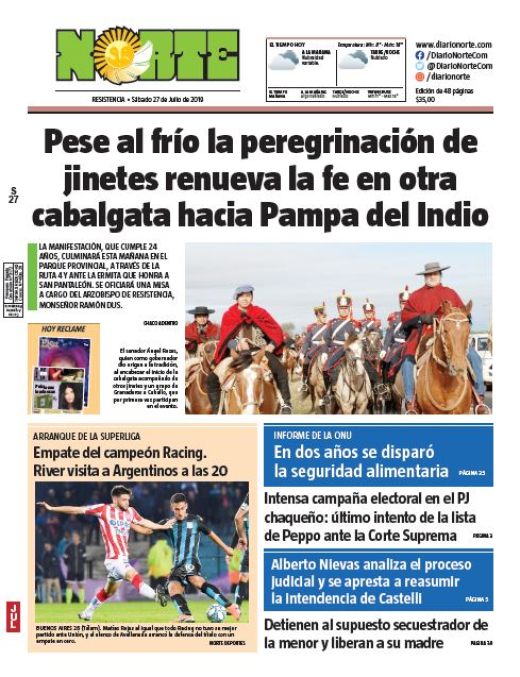 Edicion del 27-07-2019