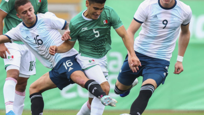 Panamericanos: El Sub 23 masculino de fútbol cayó ante México por el Grupo A