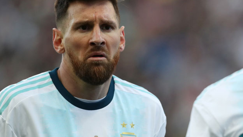 La Conmebol suspendió a Messi por tres meses