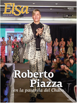 Roberto Piazza en la pasarela del Chaco