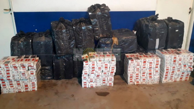 Monto millonario: decomisaron más de dos mil atados de cigarrillos “Rodeo”