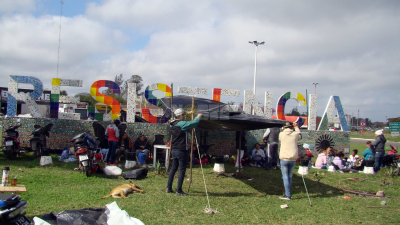 Múltiples movilizaciones y acampe en Resistencia por la ley de emergencia alimentaria