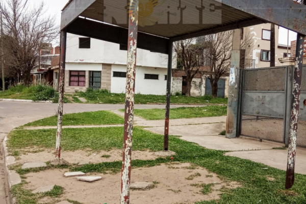 Histórico paro de colectivos en el Chaco