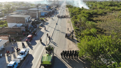 Tensión porque centenar de familias usurparon terrenos del ex Ejército