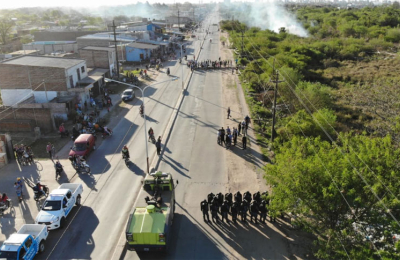 Tensión porque centenar de familias usurparon terrenos del ex Ejército 
