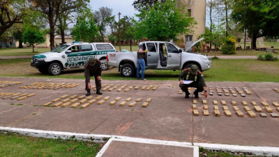 Las Palmas: hallan más de 205 kilos de marihuana dentro de una camioneta