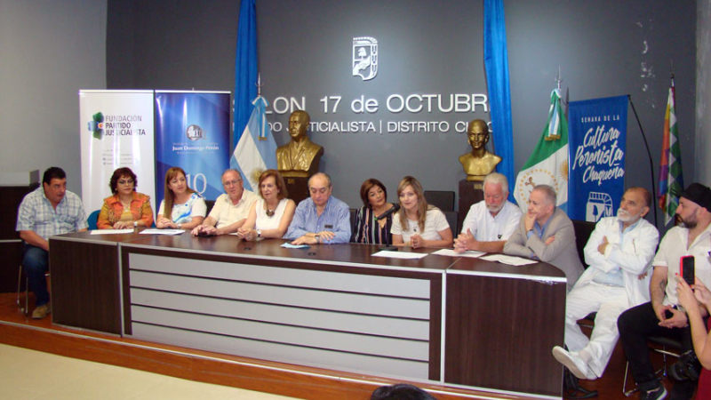 Lanzaron la cuarta edición de la Semana de la Cultura Peronista