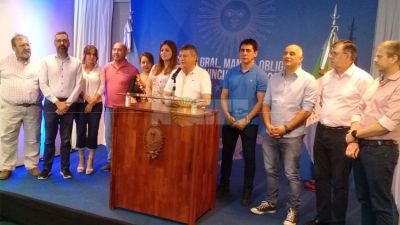 Peppo destacó el esfuerzo de quienes trabajaron para llevar adelante una exitosa jornada electoral