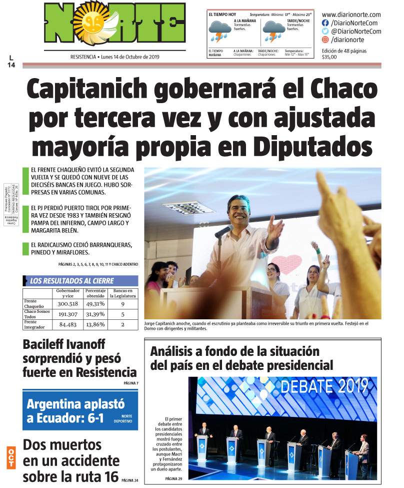 Edicion del 14-10-2019