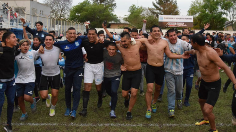 Sueño cumplido, ¡Fontana campeón!
