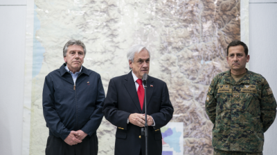 Piñera: "Estamos en guerra contra un enemigo poderoso e implacable"