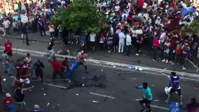 Tucumán: Violento enfrentamiento en el cierre de campaña del Justicialismo