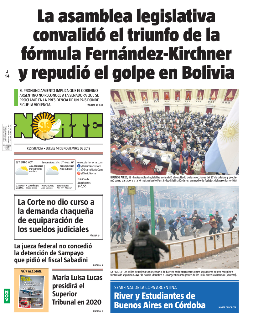 Edicion del 14-11-2019