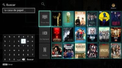 Flow integra en su buscador todo el contenido de Netflix