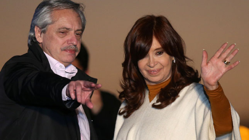 Cristina recibió a Alberto en su departamento de Recoleta