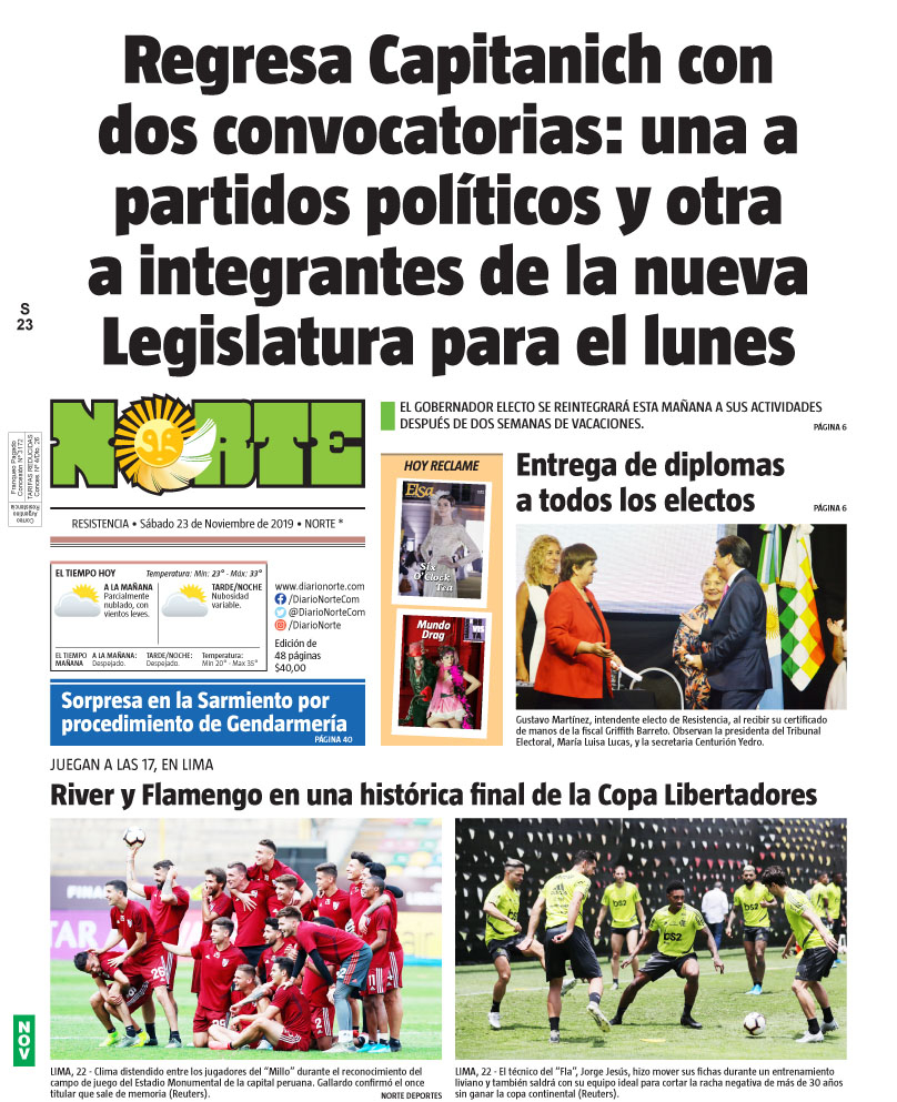 Edicion del 23-11-2019