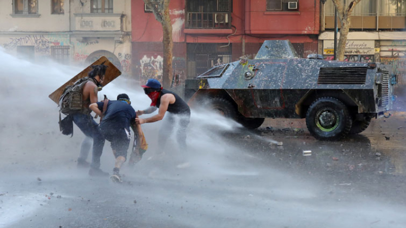 Chile: nueva jornada de protesta y huelga general