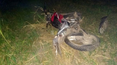 Un muerto y un herido en siniestro vial sobre Ruta 89 en Campo Largo