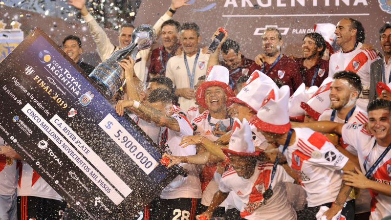 River: goles y fiesta en Mendoza ?