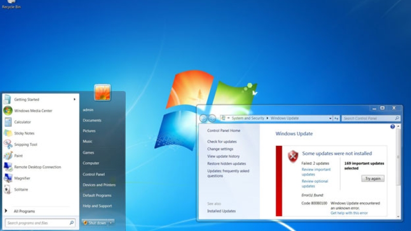 Llegó el día: adiós a Windows 7