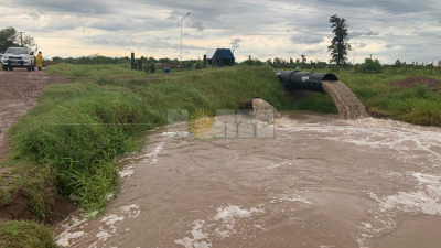 Sáenz Peña afectada por un frente de tormenta registra 200 milímetros