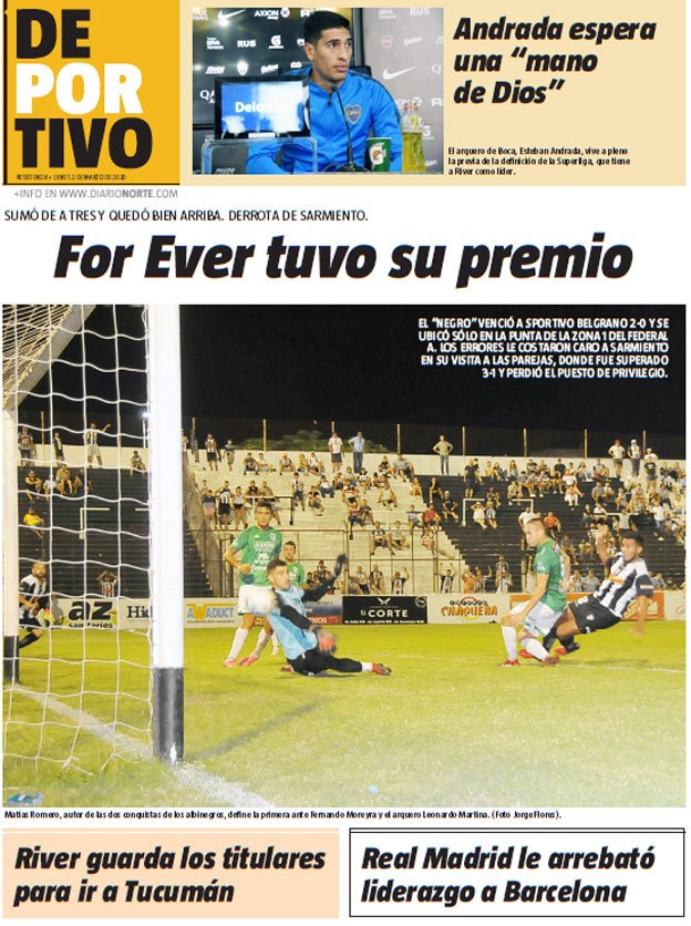 For Ever tuvo su premio
