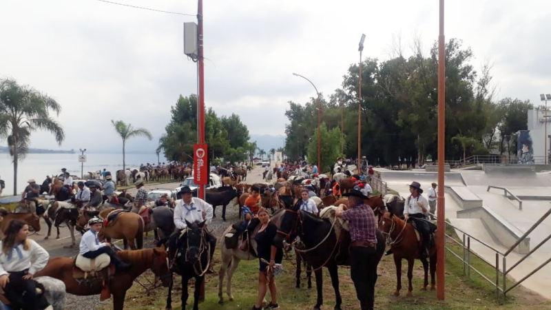 Suspendieron la Cabalgata Brocheriana y los peregrinos vuelven a sus hogares