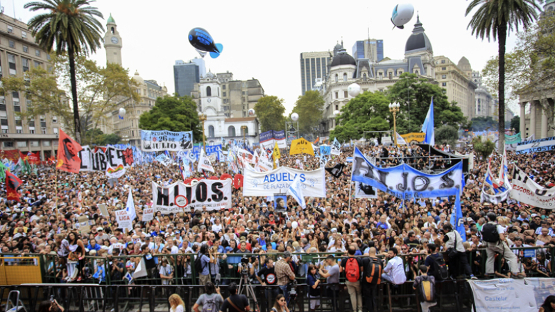Por primera vez en 37 años la marcha por aniversario del golpe será virtual