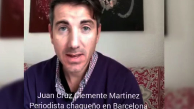 Periodista chaqueño en Barcelona avizora un complejo panorama económico