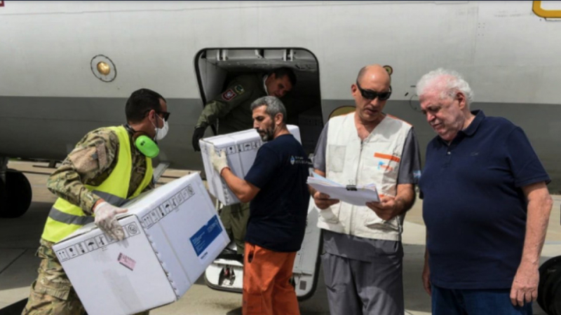 La Nación envió respiradores y otros insumos al NOA y NEA
