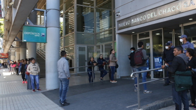 Está suspendida la atención presencial del Nuevo Banco del Chaco en toda la provincia y la entrega de tarjetas IFE