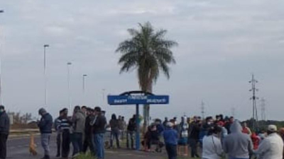 Pescadores salieron a protestar por el pago de subsidios