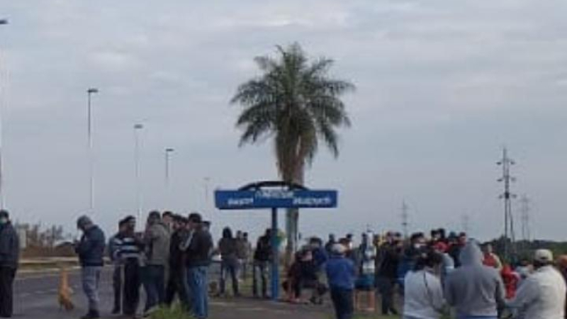 Pescadores salieron a protestar por el pago de subsidios