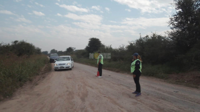 Activan controles en la zona rural de Charata por personas que evadían el ingreso principal