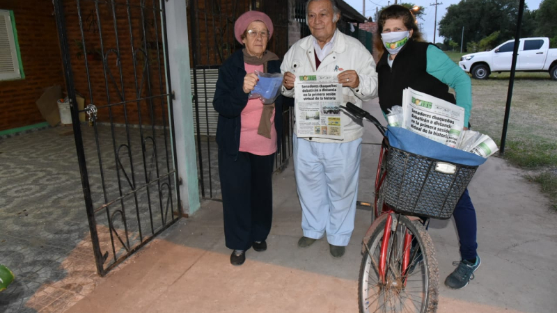 NORTE entregó tapabocas gratis en Margarita Belén