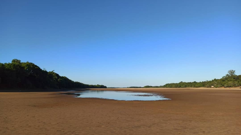 Abrirán durante 12 días las compuertas en Brasil para que crezca el río Paraná
