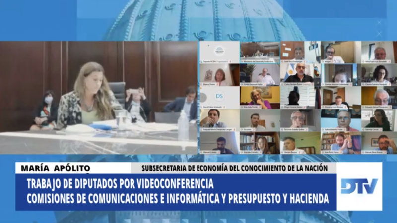En vivo: Diputados de la Nación llevan adelante una apretada agenda de teletrabajo