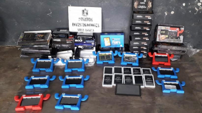 Cayó por vender elementos de electrónica que le robó a su hermano