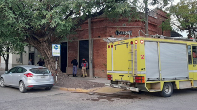 Un herido en una explosión e incendio en comercio de Resistencia