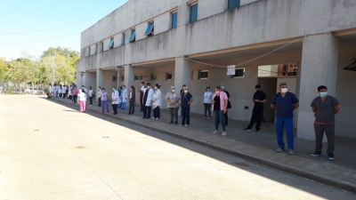 Conmovedora despedida al doctor Duré en el Perrando