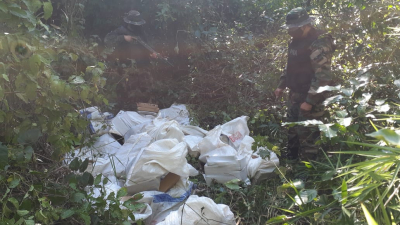 Prefectura secuestró millonario cargamento de más de media tonelada de marihuana