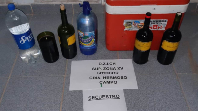 Hermoso Campo: dos automóviles secuestrados en operativo por cuarentena