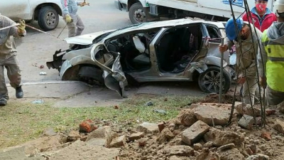 Un joven murió tras despistar su auto y chocar contra una pared