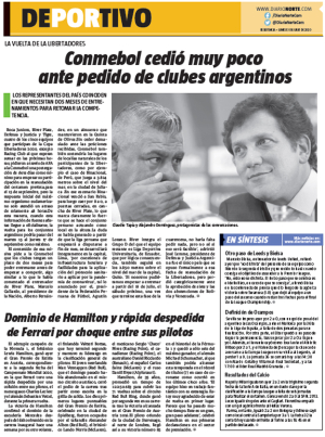 Conmebol cedió muy poco ante pedido de clubes argentinos