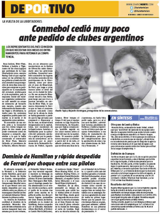 Conmebol cedió muy poco ante pedido de clubes argentinos